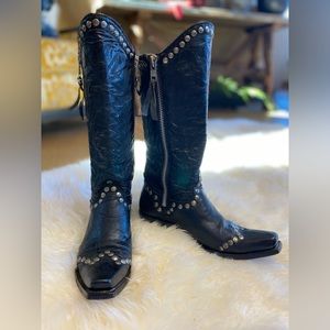 Old Gringo Black Rockstar 13" Boots